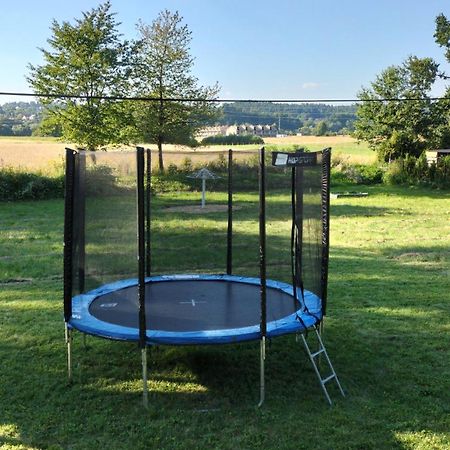 Domek Skowronek Z Basenem Lesko Buitenkant foto